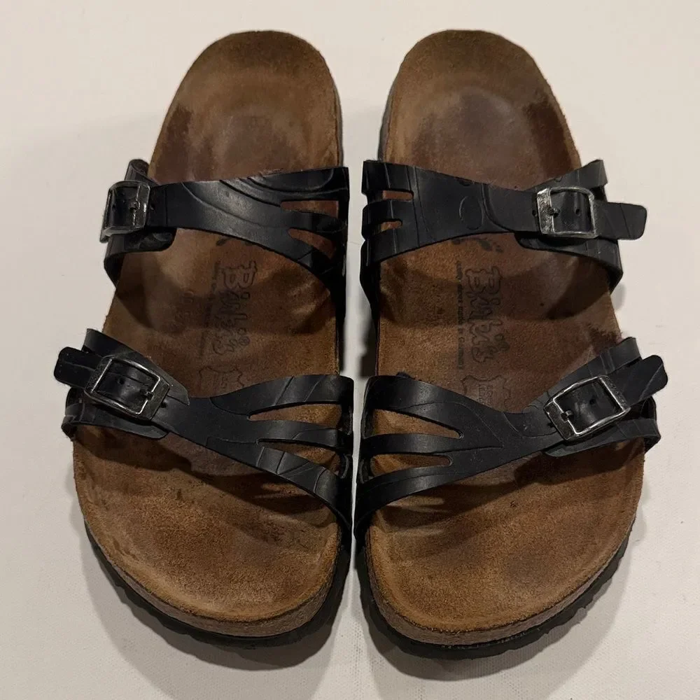 Birkenstock Black Strappy Sandals